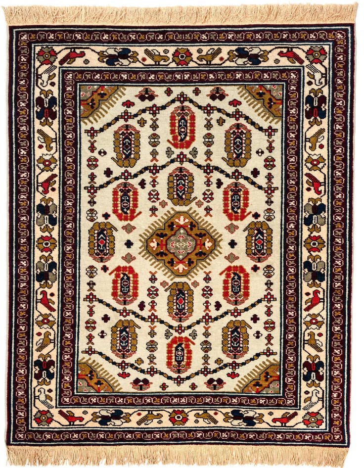 Detail image of 3' 4 x 4' 9 Kazak Rug