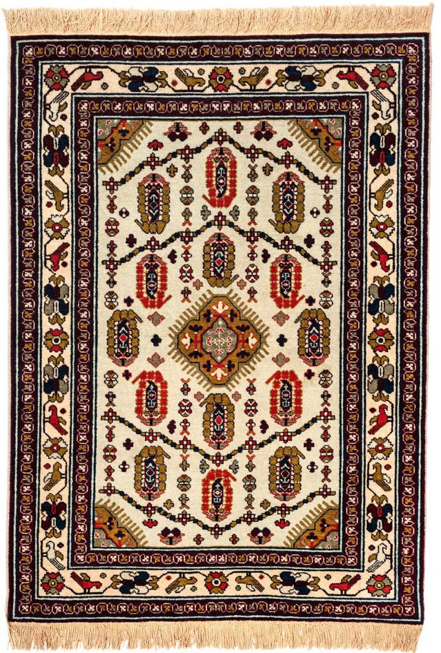 Detail image of 3' 4 x 4' 9 Kazak Rug