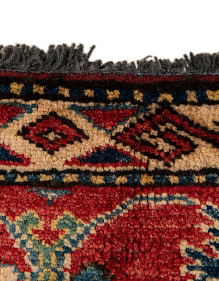 Detail image of 5' 10 x 7' 7  Hand Knotted Kazak Wool Rug