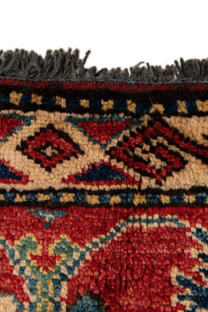 5' 10 x 7' 7 Hand Knotted Kazak Wool Rug