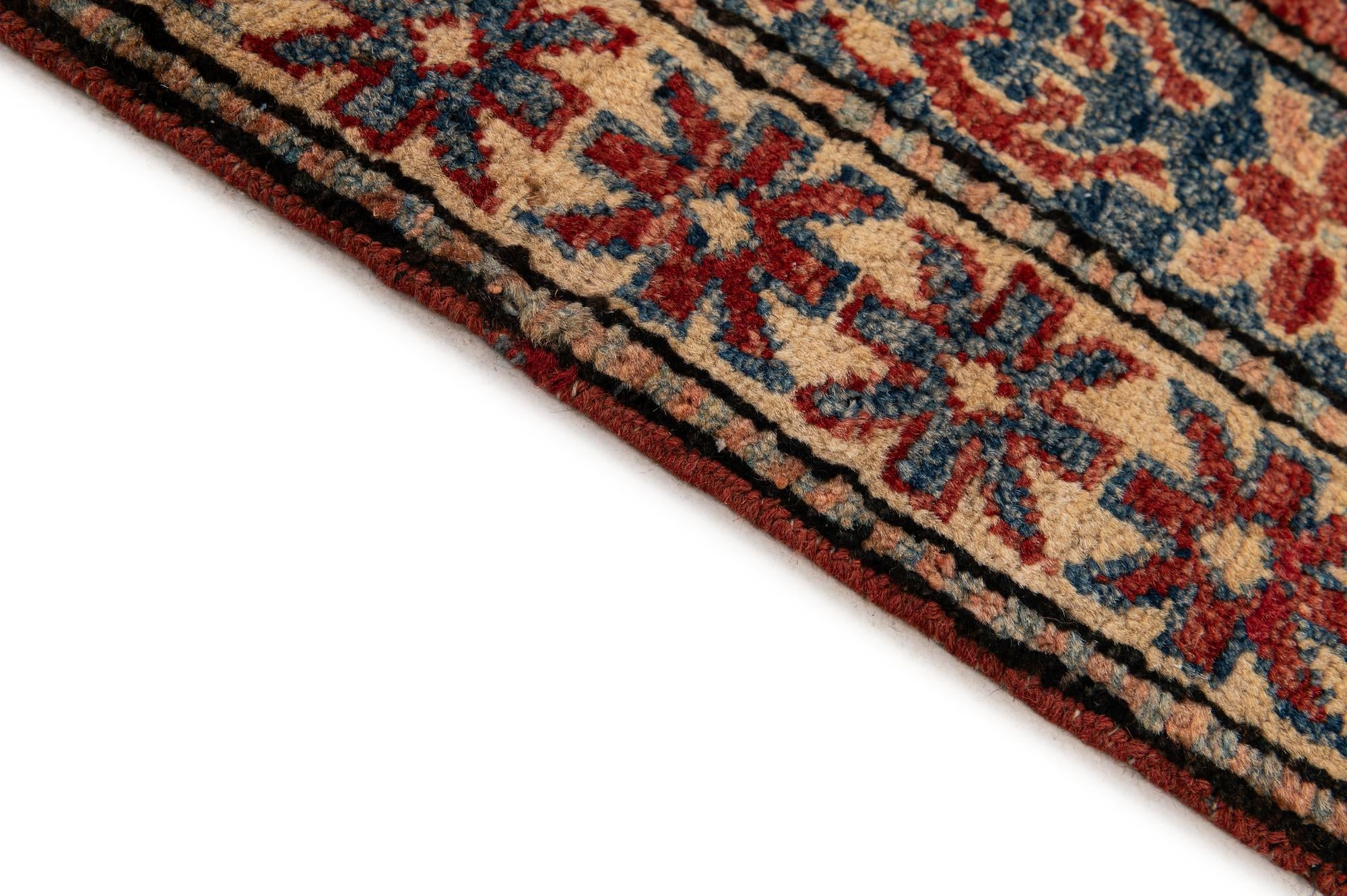 7' 8 x 10' 3 Hand Knotted Kazak Wool Rug