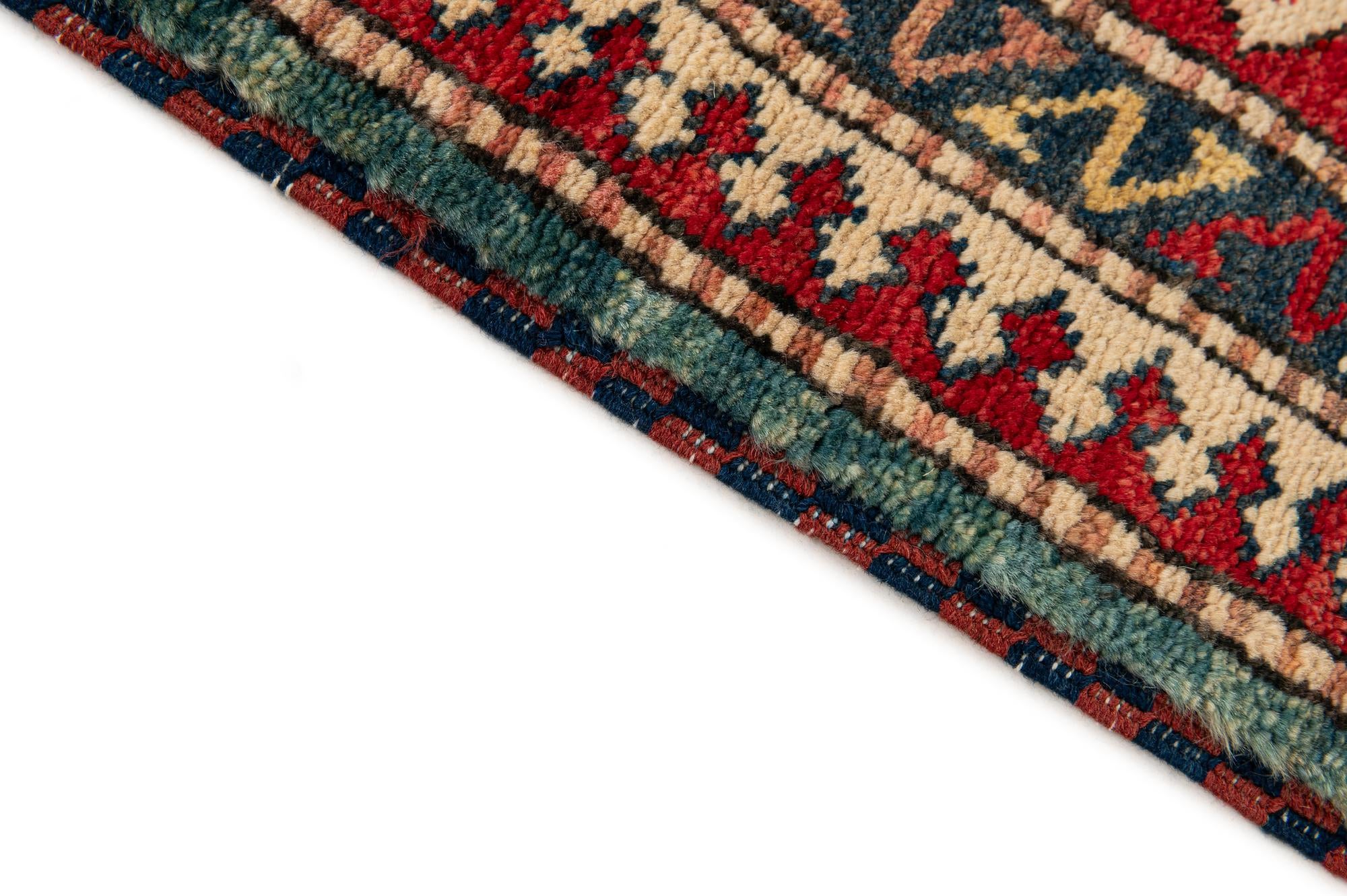 5' 2 x 6' 4 Hand Knotted Kazak Wool Rug