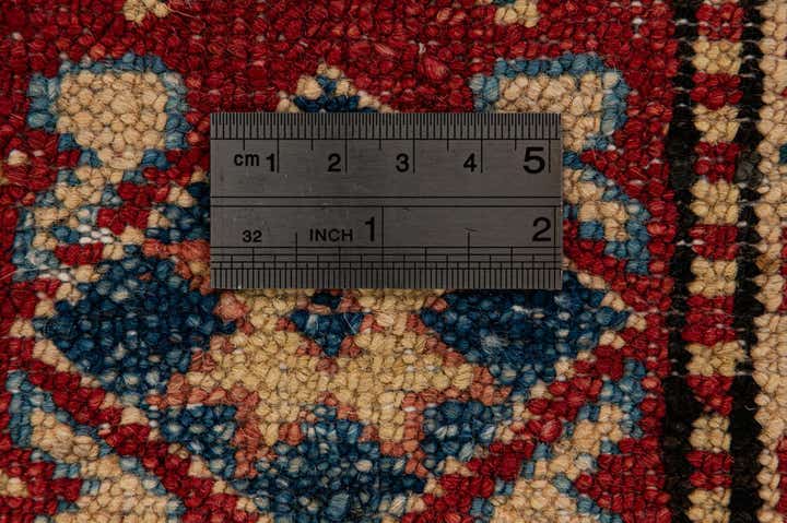 3' 3 x 4' 11 Hand Knotted Kazak Wool Rug