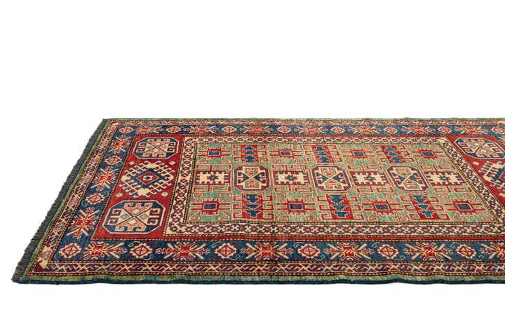 3' 11 x 5' 9 Hand Knotted Kazak Wool Rug
