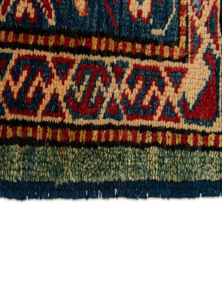 Detail image of 3' 11 x 5' 9  Hand Knotted Kazak Wool Rug