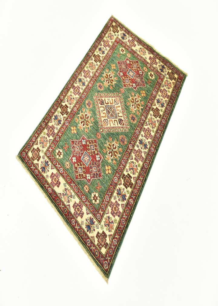 2' 10 x 4' Hand Knotted Kazak Oriental Rug