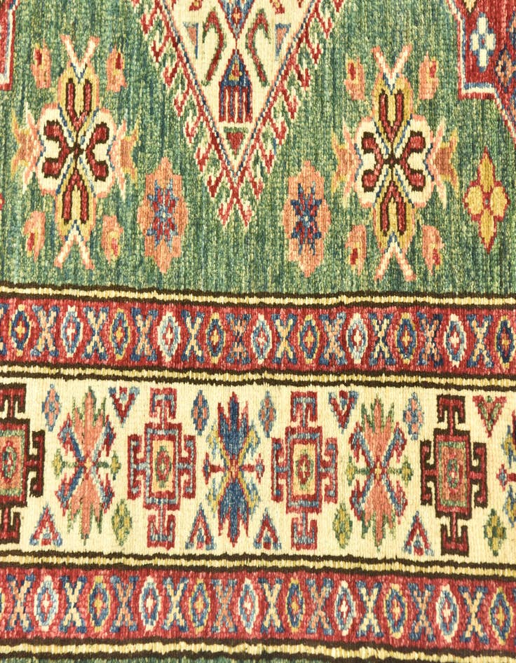 Detail image of 2' 10 x 4' Hand Knotted Kazak Oriental Rug