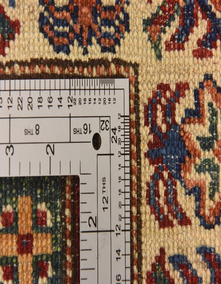 Detail image of 4' x 6' Hand Knotted Kazak Oriental Rug