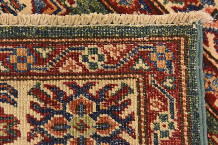 4' x 6' Hand Knotted Kazak Oriental Rug