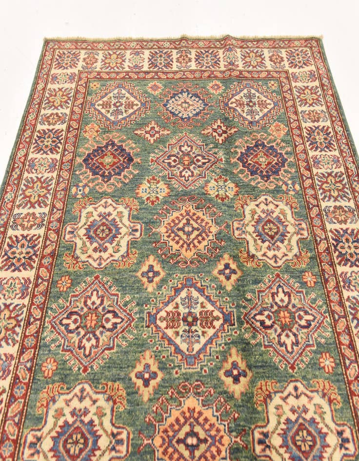 Detail image of 4' x 6' Hand Knotted Kazak Oriental Rug