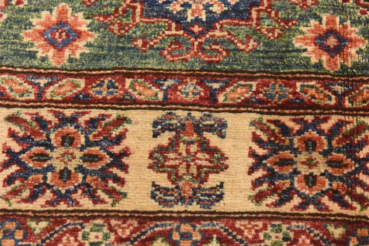 4' x 6' Hand Knotted Kazak Oriental Rug