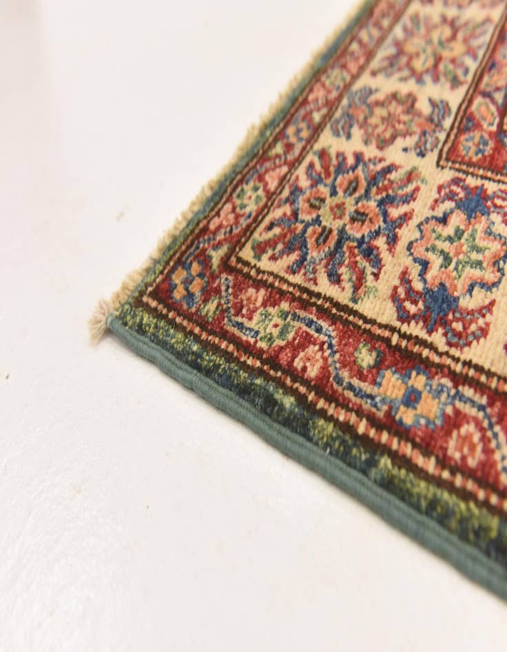 Detail image of 4' x 6' Hand Knotted Kazak Oriental Rug