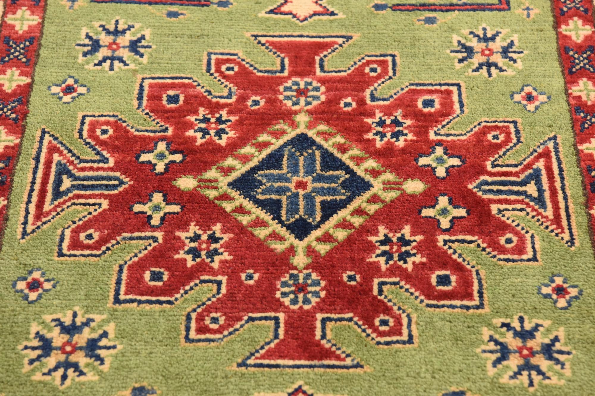2' 9 x 3' 10 Hand Knotted Kazak Rug