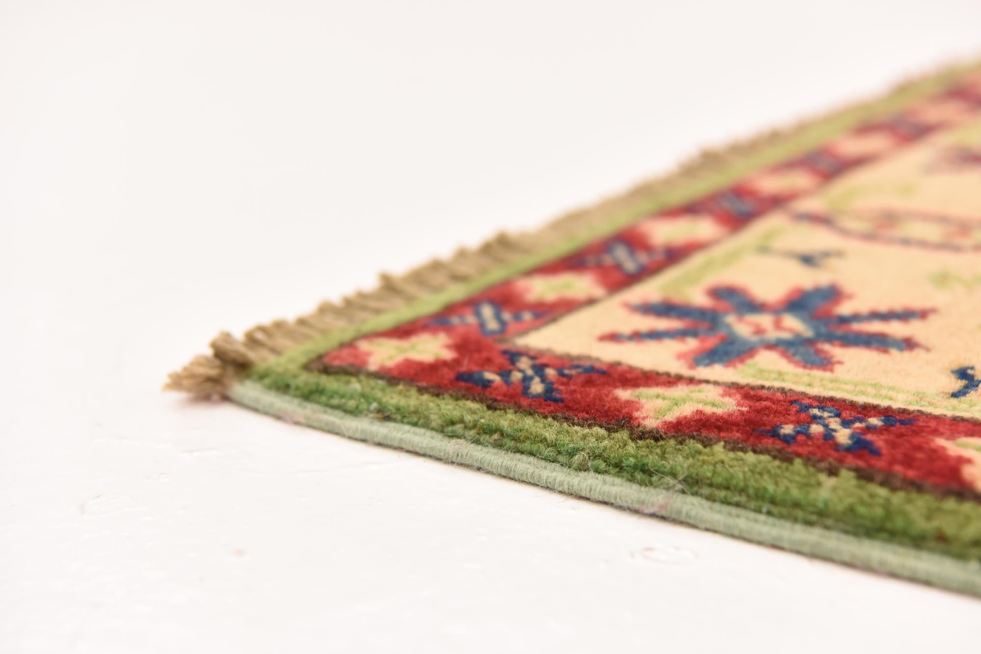 2' 9 x 3' 10 Hand Knotted Kazak Rug