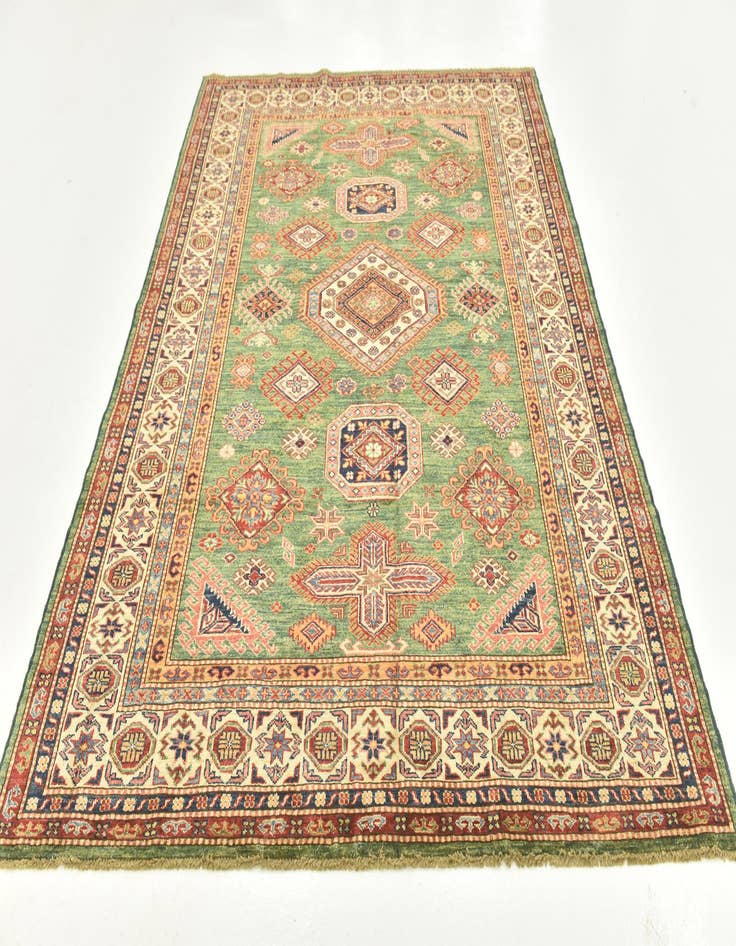 Detail image of 5' 9 x 7' 9 Hand Knotted Kazak Oriental Rug
