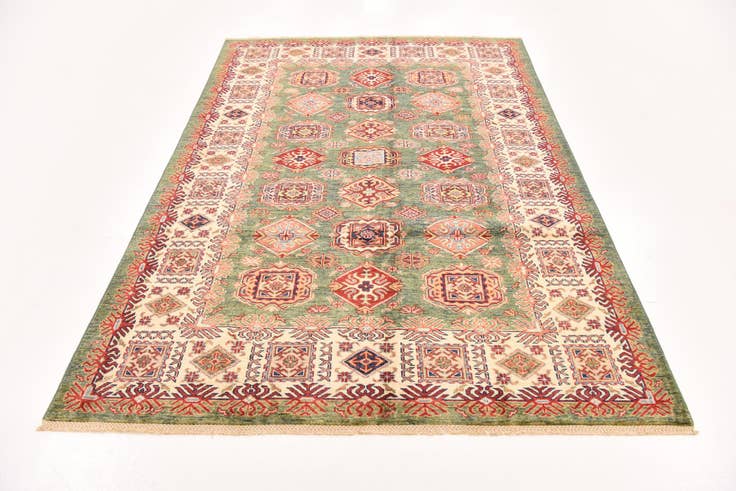 Detail image of 170cm x 245cm Hand Knotted Kazak Oriental Rug