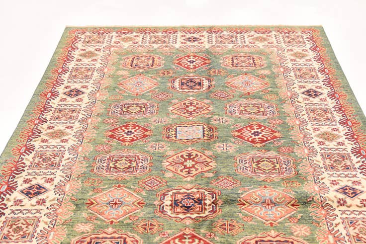 Detail image of 170cm x 245cm Hand Knotted Kazak Oriental Rug