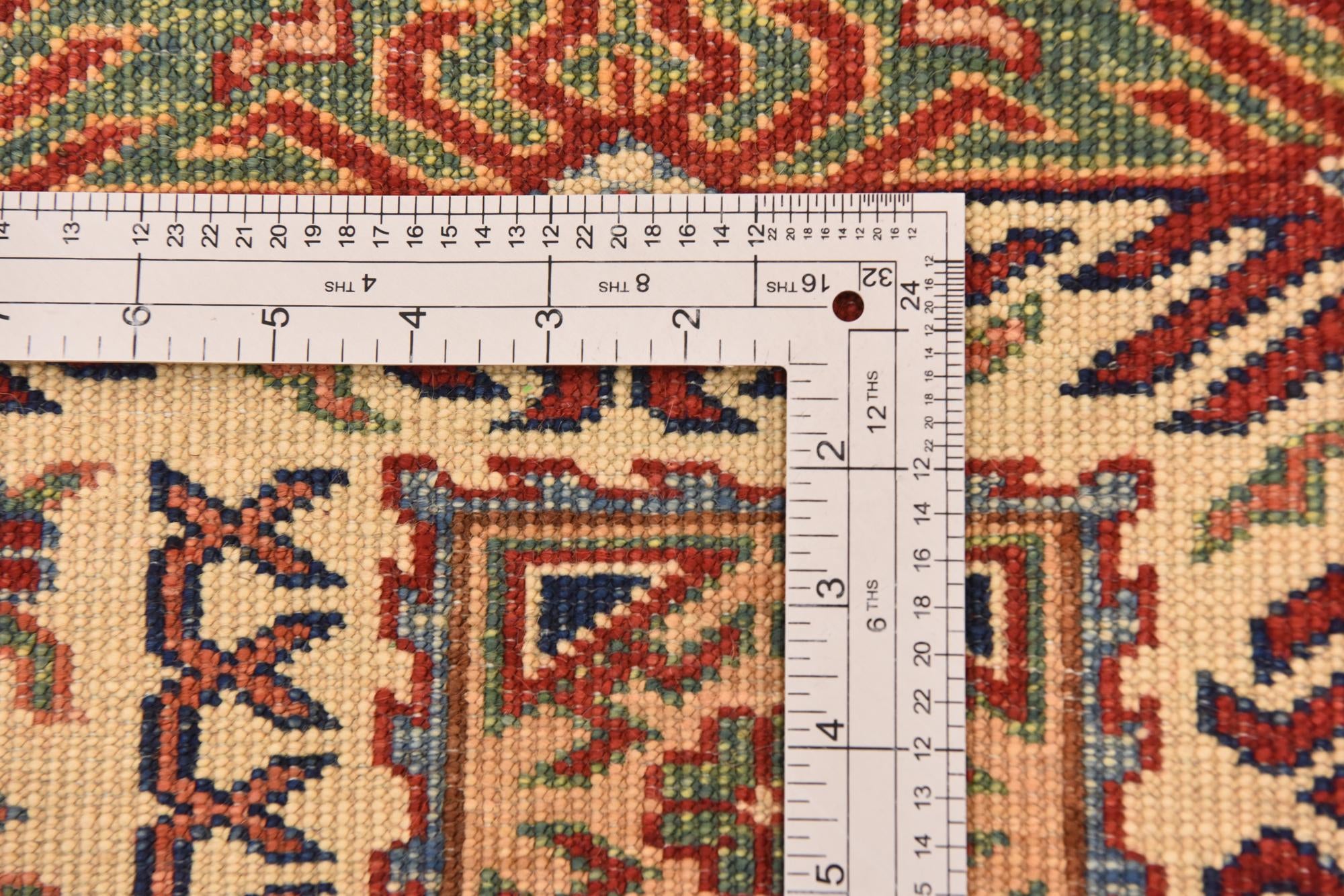 5' 8 x 7' 10 Hand Knotted Kazak Oriental Rug
