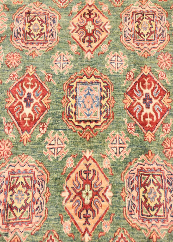 5' 8 x 7' 10 Hand Knotted Kazak Oriental Rug