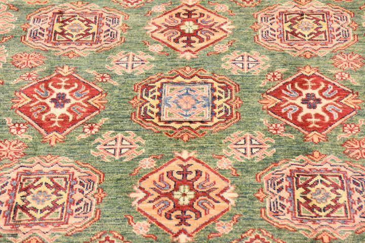 5' 8 x 7' 10 Hand Knotted Kazak Oriental Rug