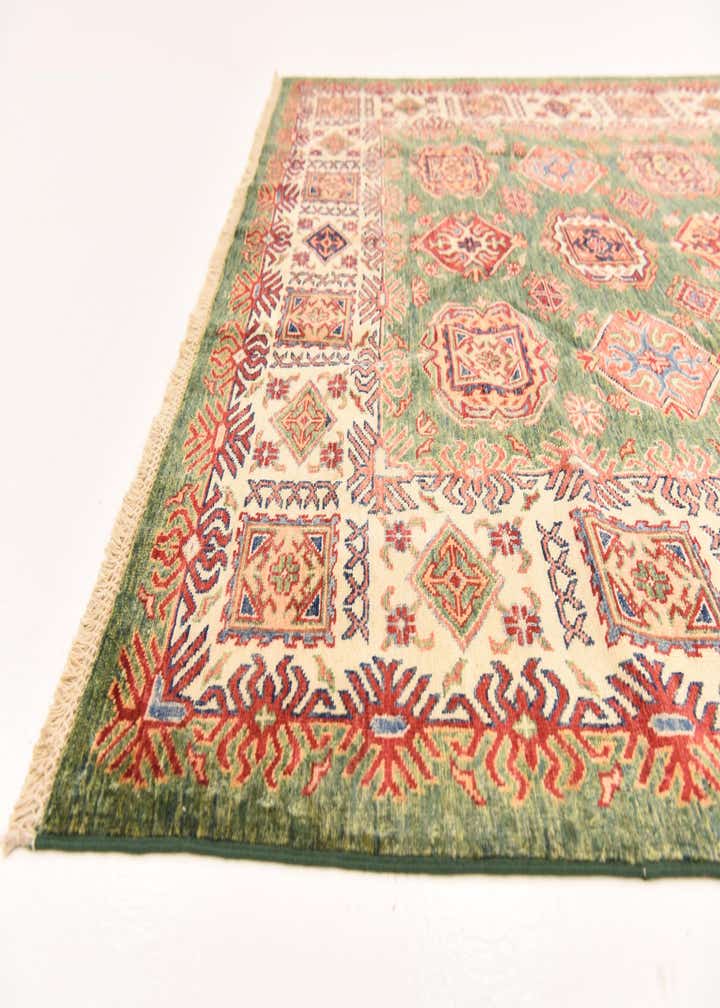 5' 8 x 7' 10 Hand Knotted Kazak Oriental Rug