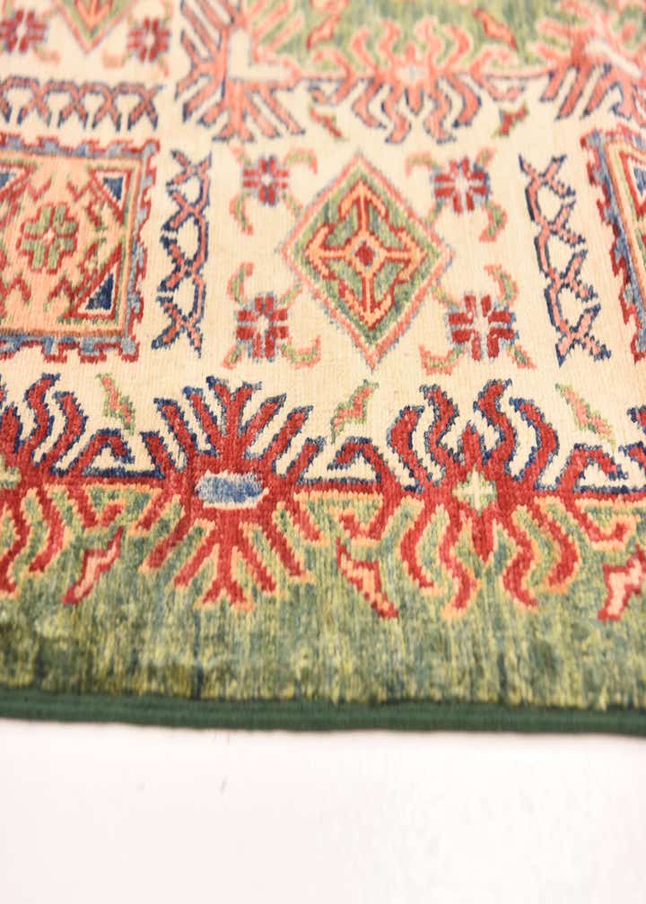 5' 8 x 7' 10 Hand Knotted Kazak Oriental Rug