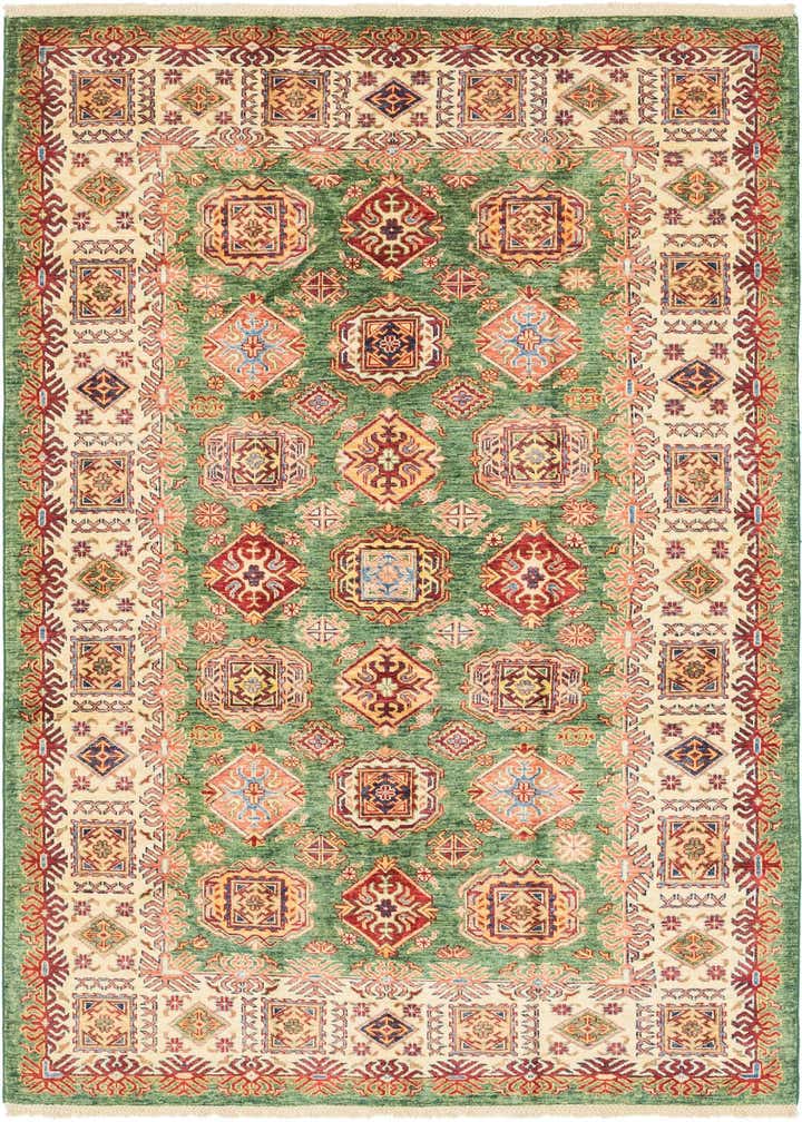 5' 8 x 7' 10 Hand Knotted Kazak Oriental Rug