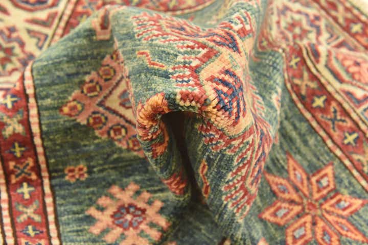 3' 3 x 5' Hand Knotted Kazak Oriental Rug