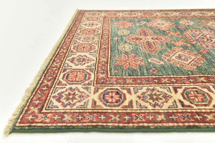 3' 3 x 5' Hand Knotted Kazak Oriental Rug