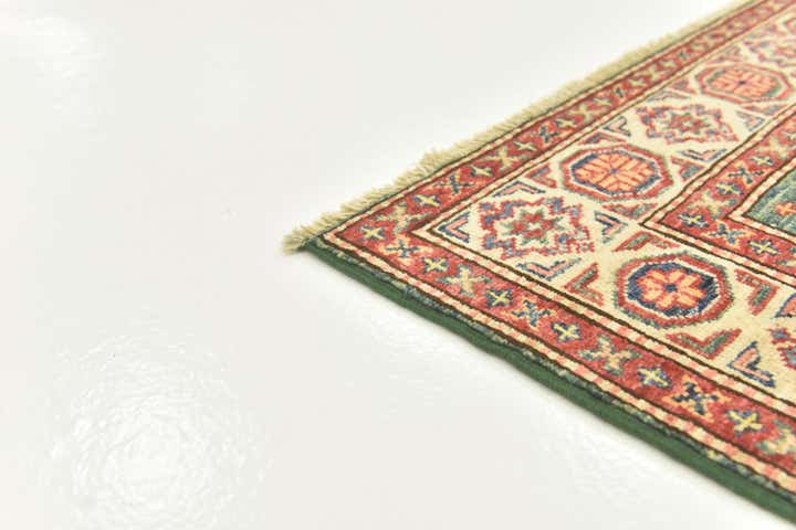 3' 3 x 5' Hand Knotted Kazak Oriental Rug