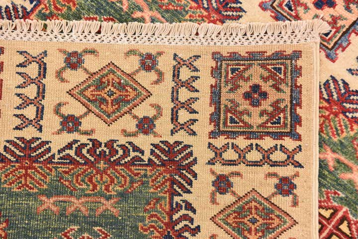 3' 3 x 4' 10 Hand Knotted Kazak Oriental Rug