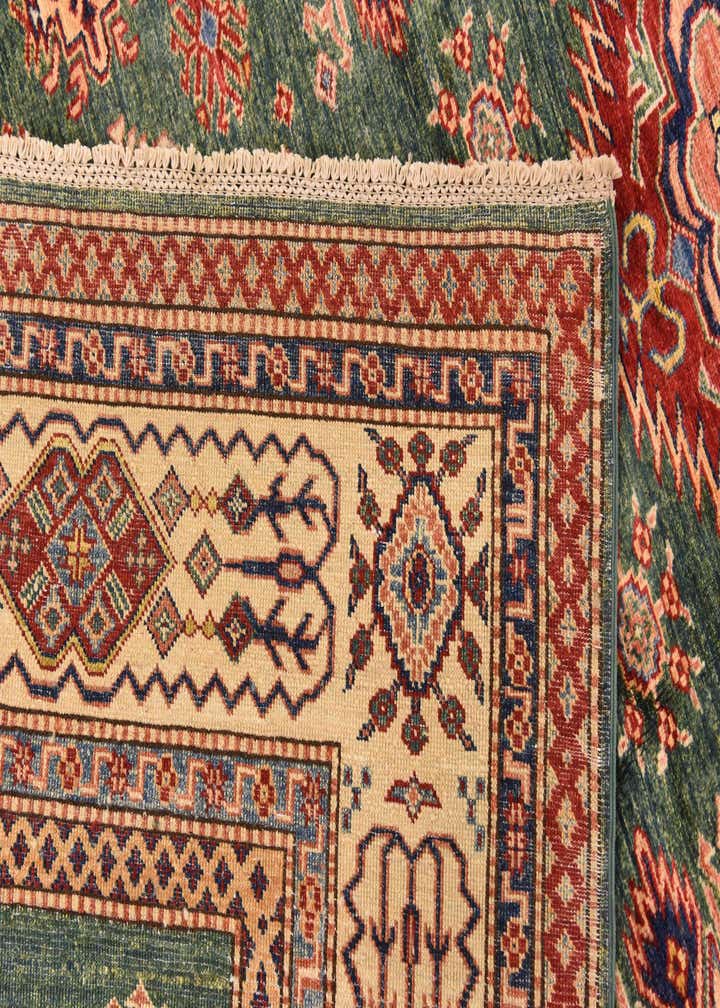 6' 8 x 9' 5 Hand Knotted Kazak Oriental Rug