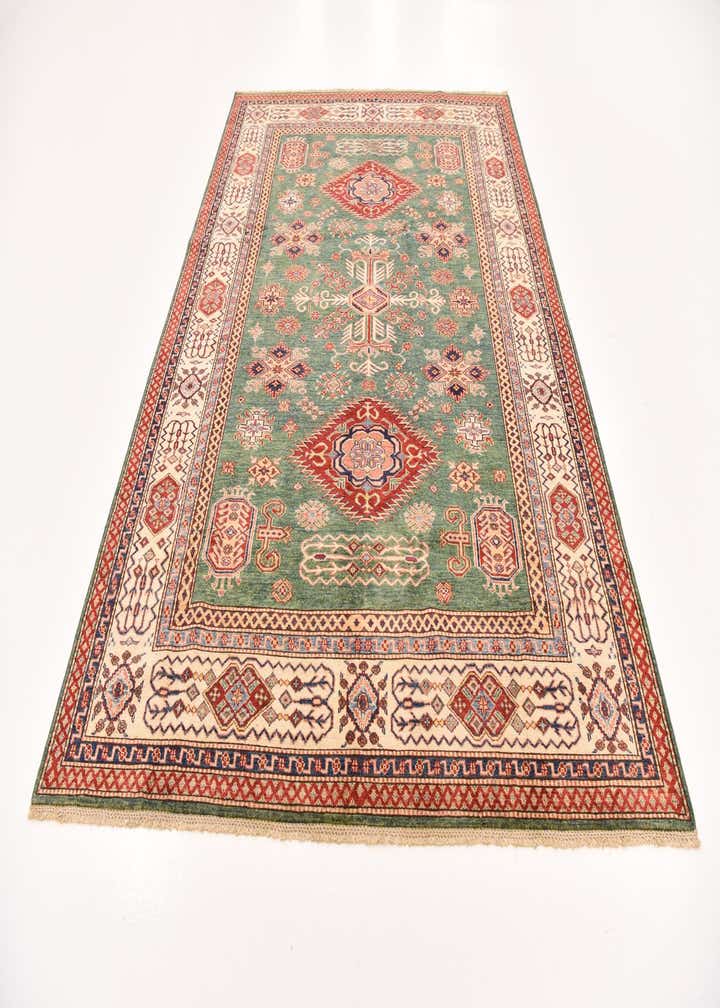 6' 8 x 9' 5 Hand Knotted Kazak Oriental Rug
