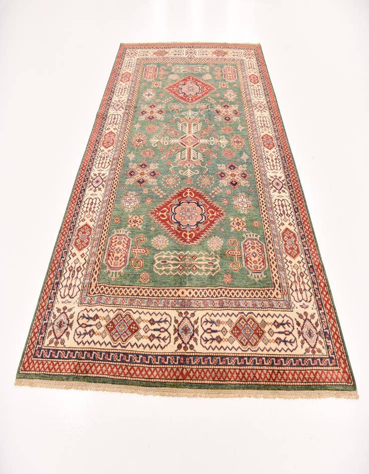 Detail image of 6' 8 x 9' 5 Hand Knotted Kazak Oriental Rug