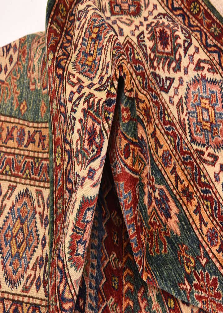 6' 6 x 9' 5 Hand Knotted Kazak Oriental Rug