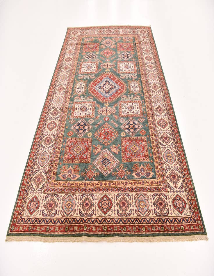 Detail image of 6' 6 x 9' 5 Hand Knotted Kazak Oriental Rug