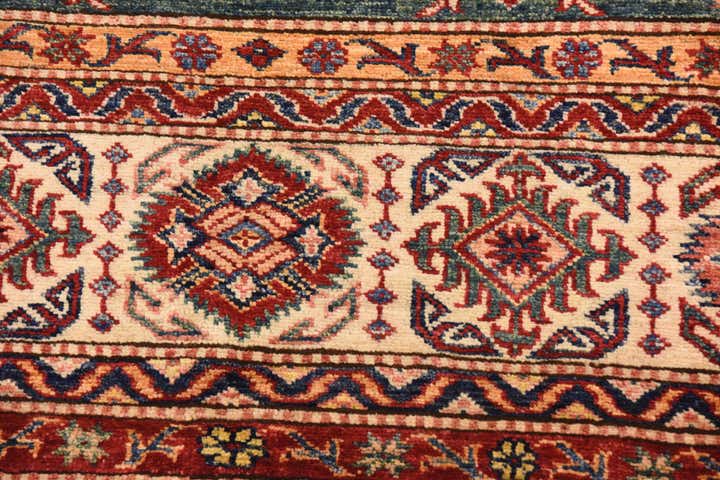 6' 6 x 9' 5 Hand Knotted Kazak Oriental Rug