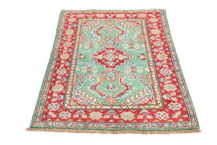 2' 7 x 4' 1 Hand Knotted Kazak Rug