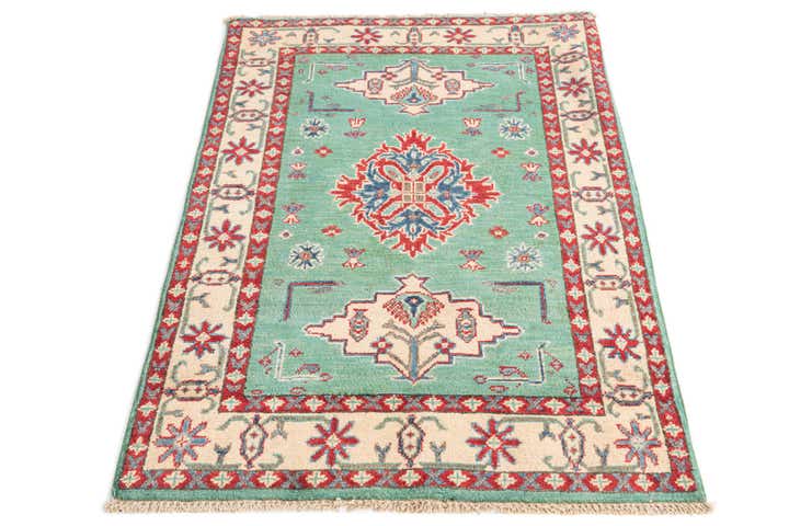 2' 10 x 4' 2 Hand Knotted Kazak Rug