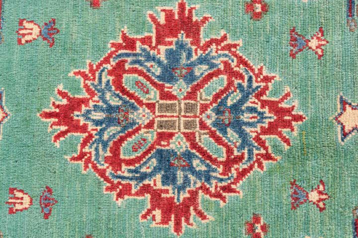 2' 10 x 4' 2 Hand Knotted Kazak Rug