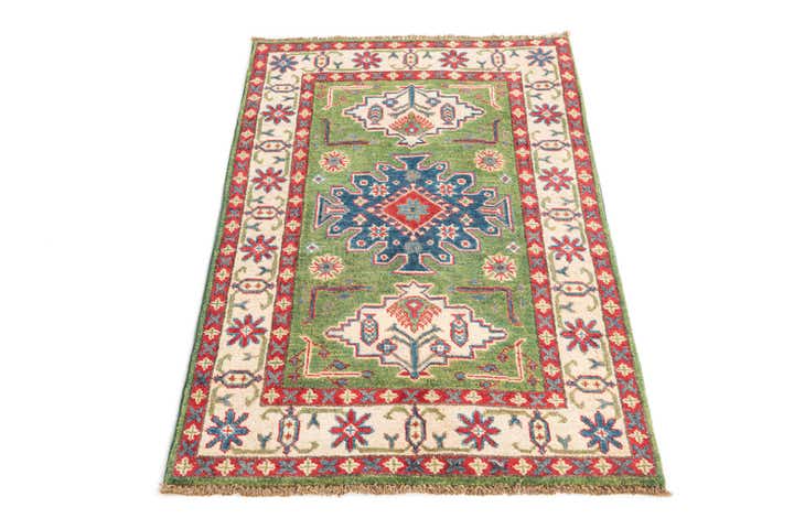 2' 8 x 4' 3 Hand Knotted Kazak Rug