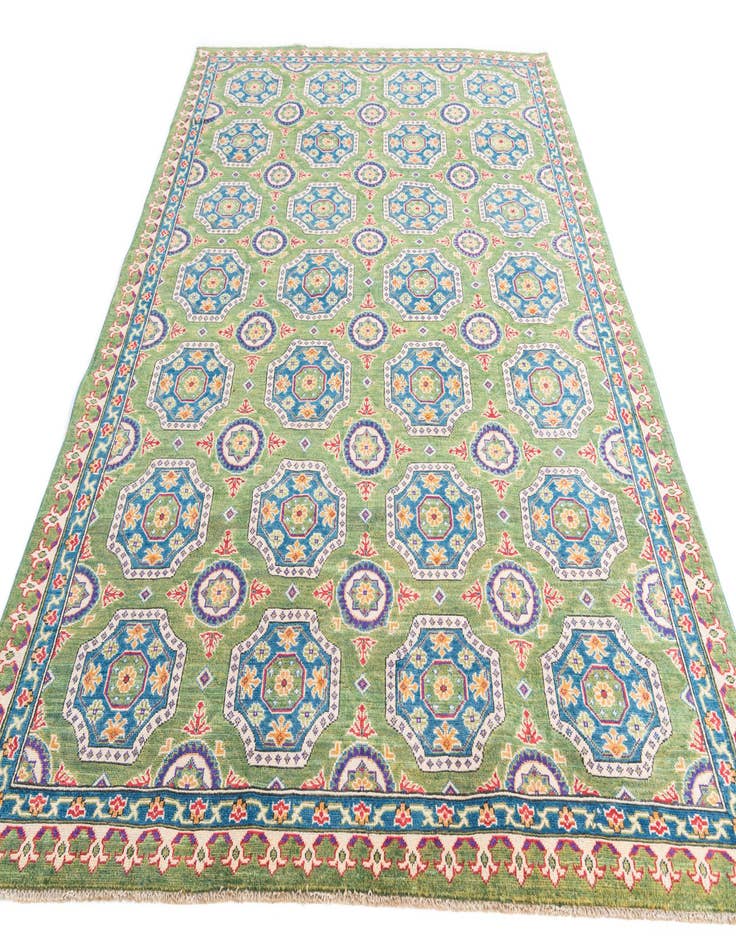 Detail image of 6' 8 x 9' 10  Hand Knotted Kazak Rug