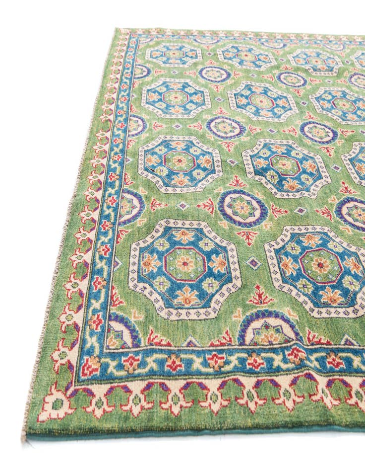 Detail image of 6' 8 x 9' 10  Hand Knotted Kazak Rug