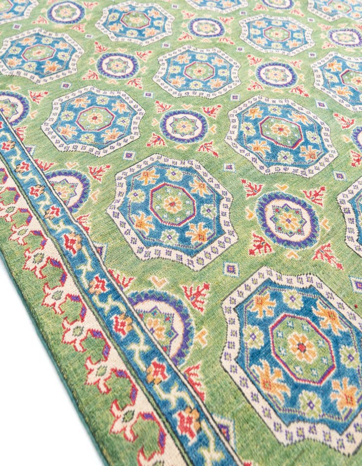 Detail image of 6' 8 x 9' 10  Hand Knotted Kazak Rug