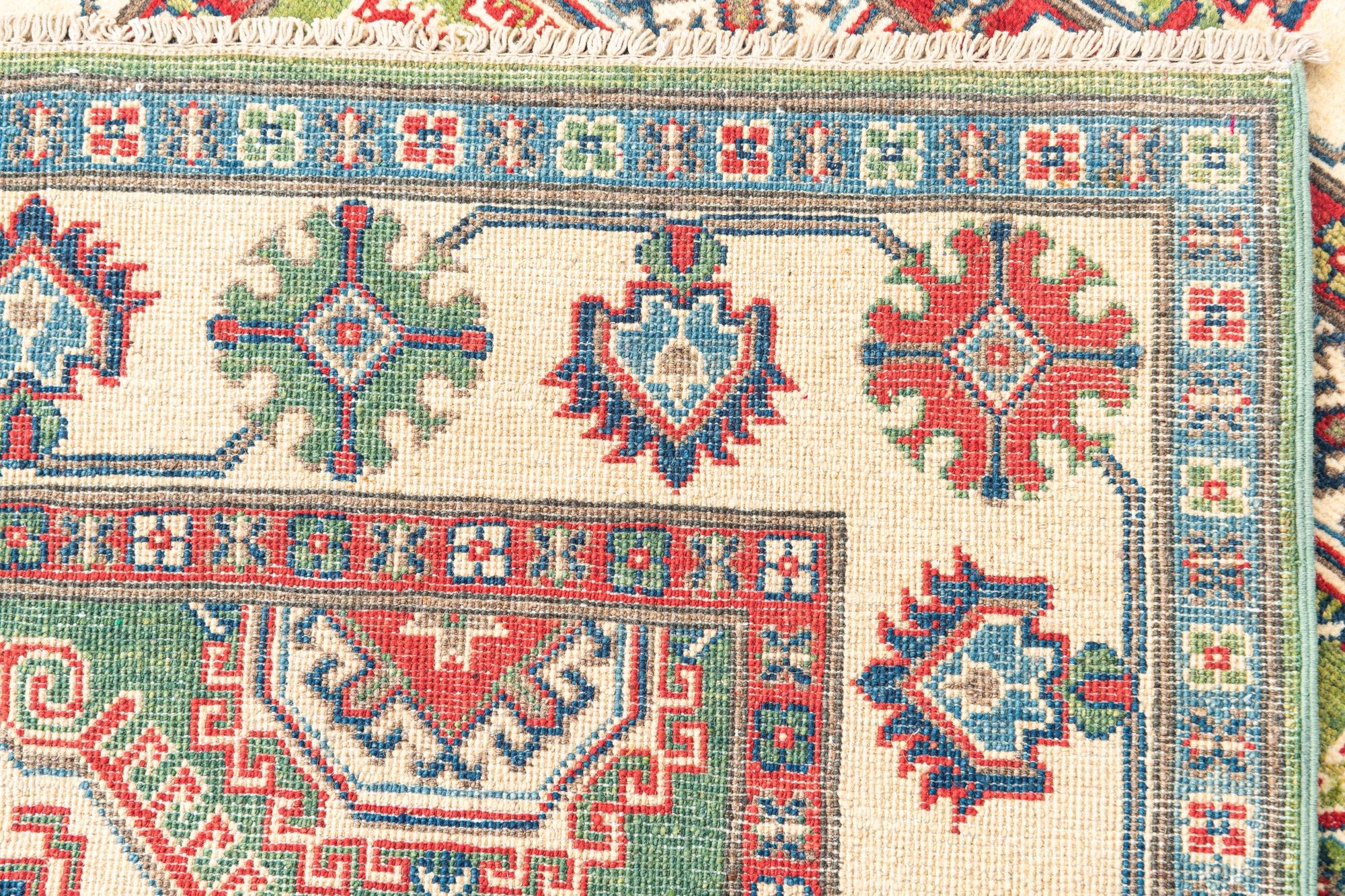 4' x 6' Hand Knotted Kazak Rug
