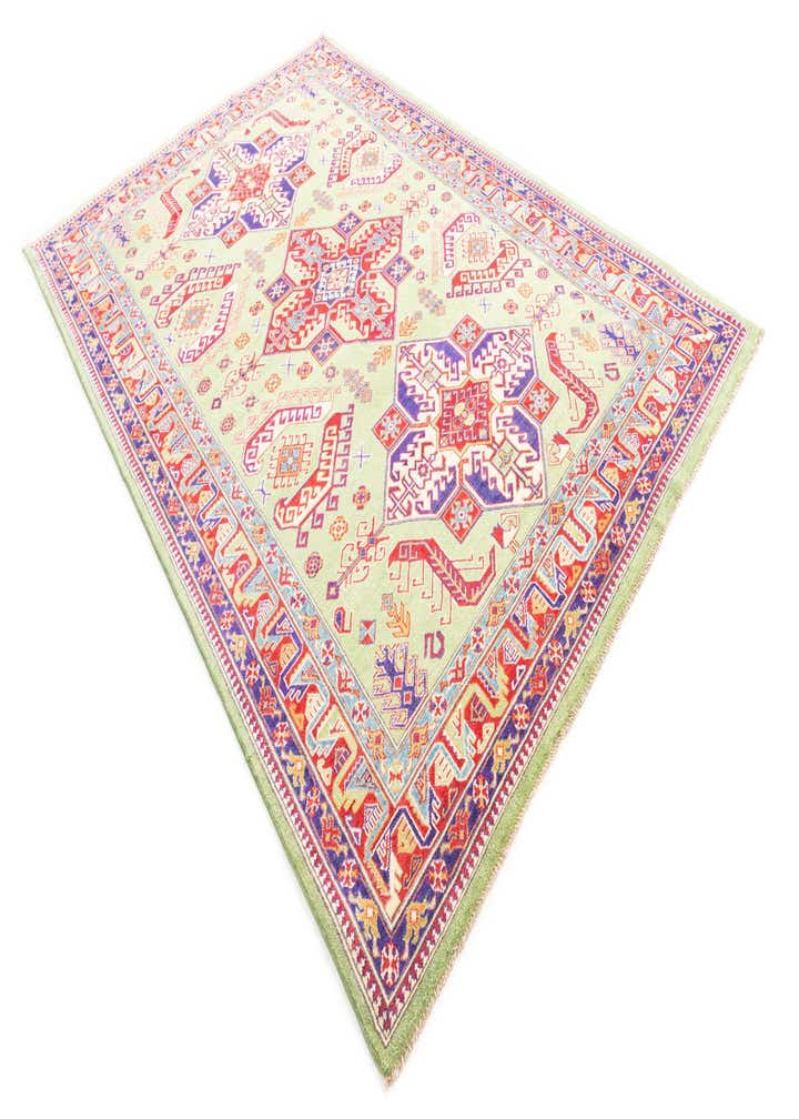 6' 8 x 10' Hand Knotted Kazak Rug