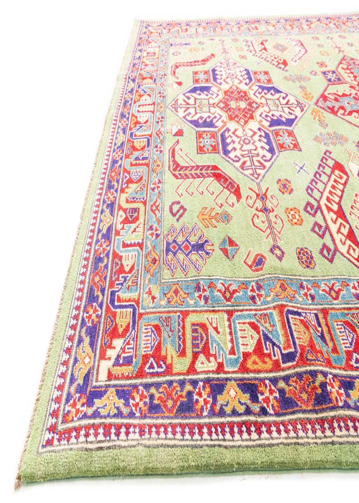 6' 8 x 10' Hand Knotted Kazak Rug