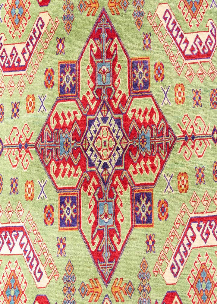 6' 8 x 10' Hand Knotted Kazak Rug