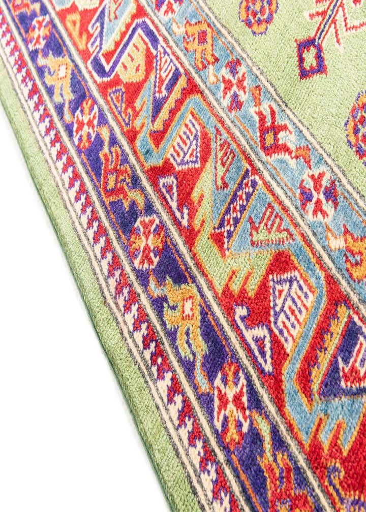 6' 8 x 10' Hand Knotted Kazak Rug