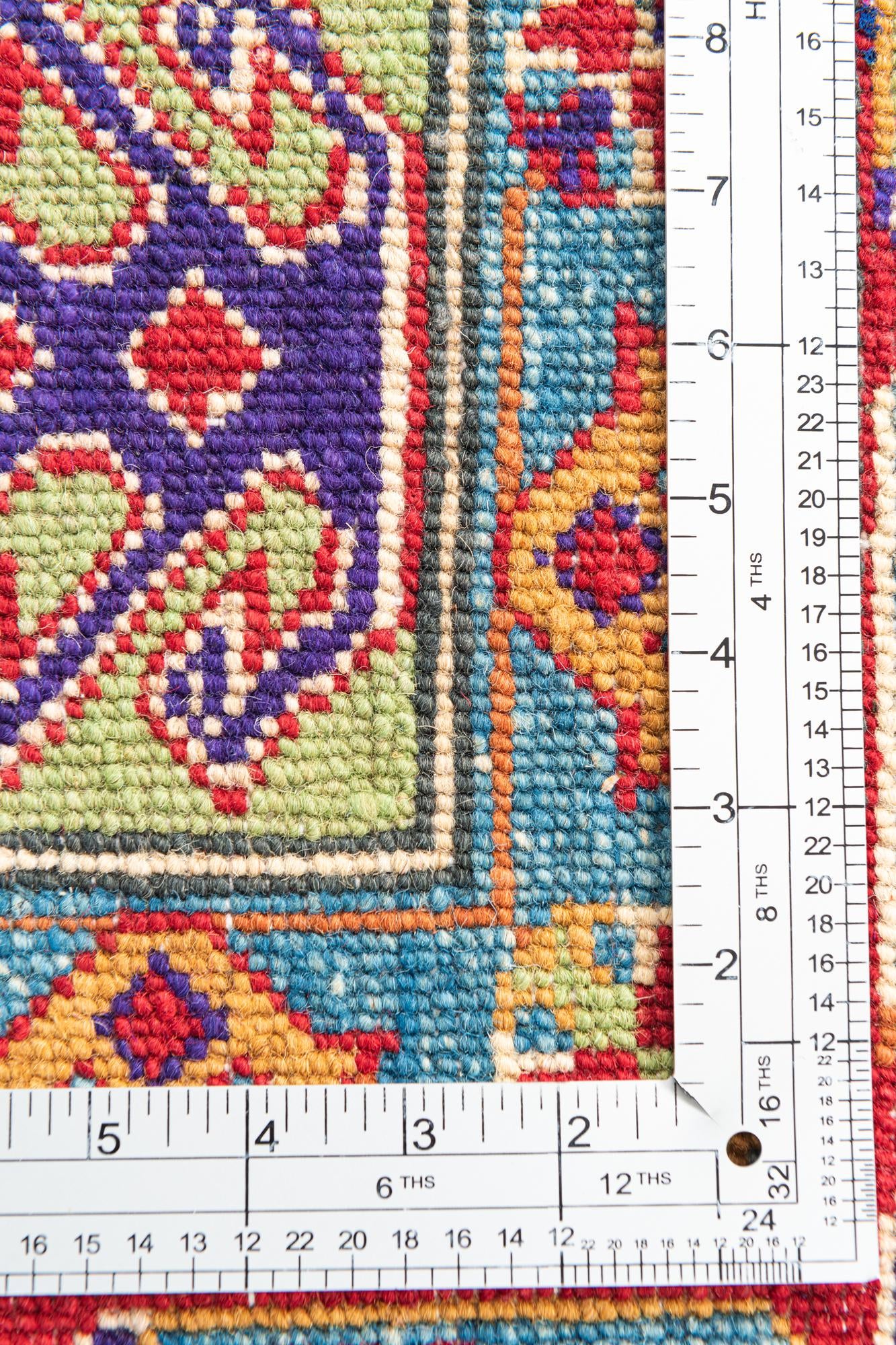 6' 8 x 10' Hand Knotted Kazak Rug